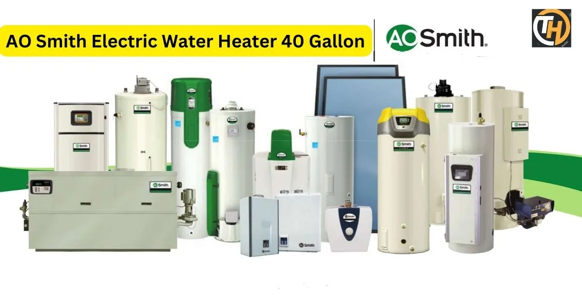 AO Smith Electric Water Heater 40 Gallon
