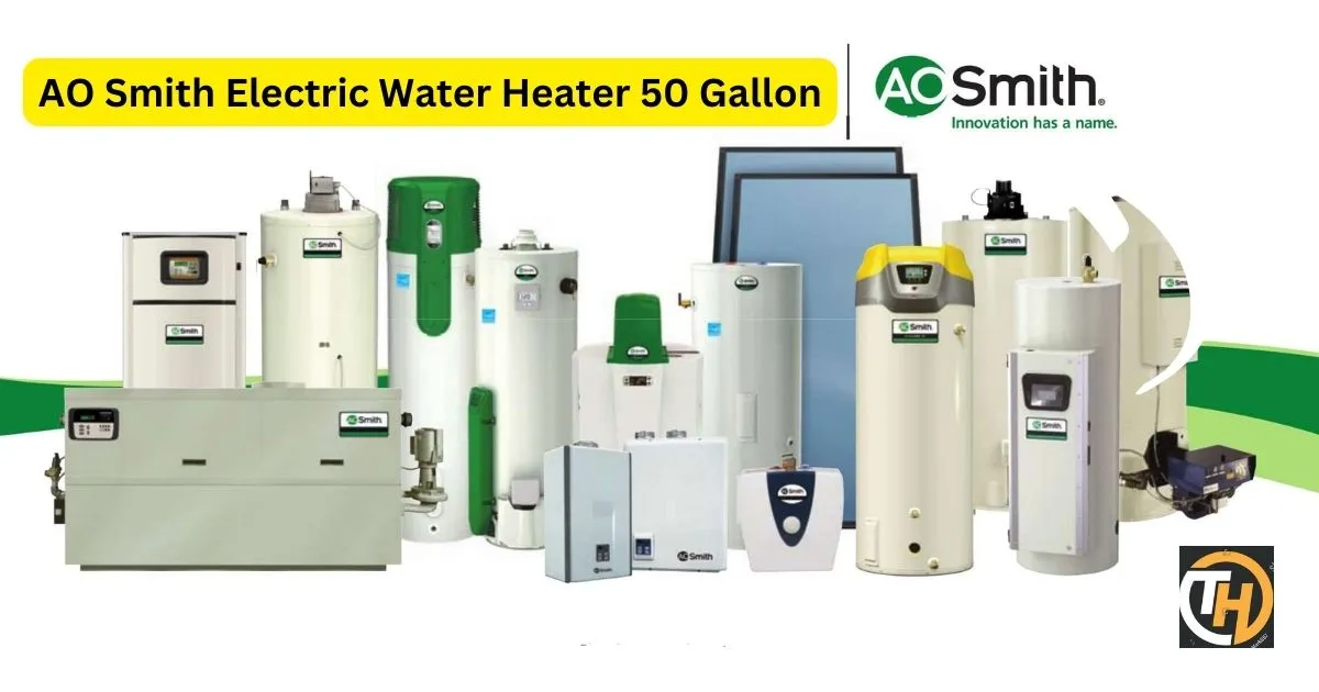 AO Smith Electric Water Heater 50 Gallon