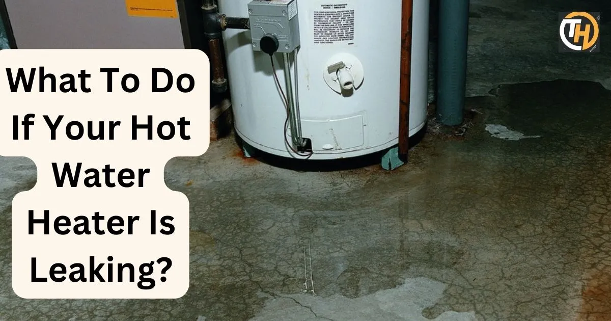 What To Do If Your Hot Water Heater Is Leaking?