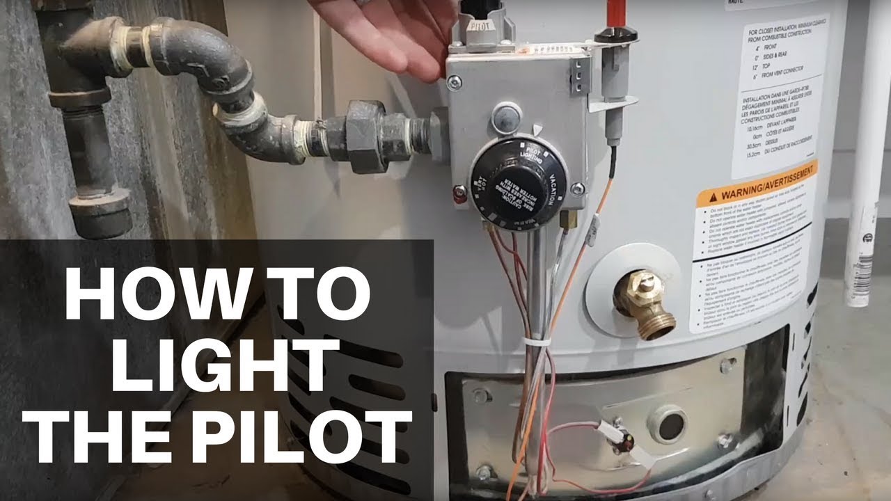 How To Relight Pilot Light On Bradford White Water Heater?